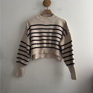 Free People Striped Sweater